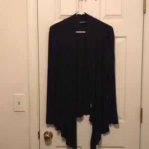 Navy blue cardigan